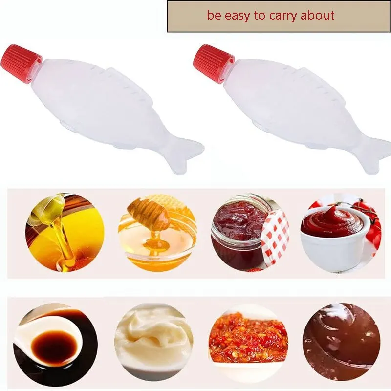 Take Away PE 15 ml 30ml Disposable Plastic Soy Sauce Packaging Bottle