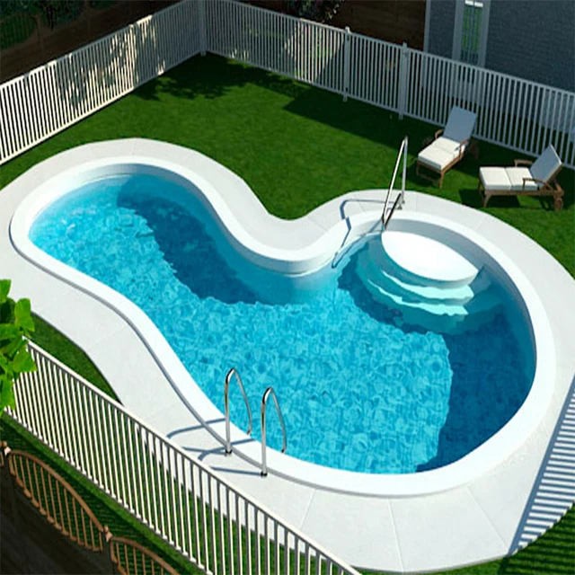 Indoor Family Garden Fiberglass Pool Shell Inground Swimming Underground Frp Small Above Ground Swimming Pool