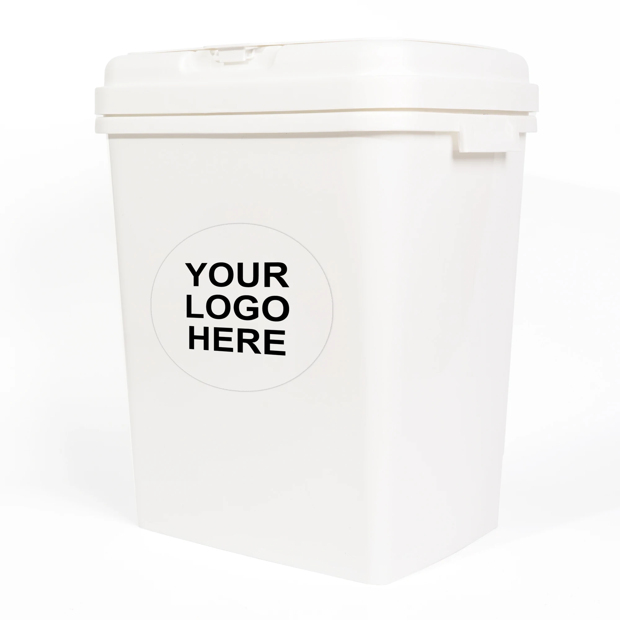 Многофункциональный портативный контейнер для сухих кормов домашних животных 40 л герметичный хранения собак и кошек пластиковый ящик муки