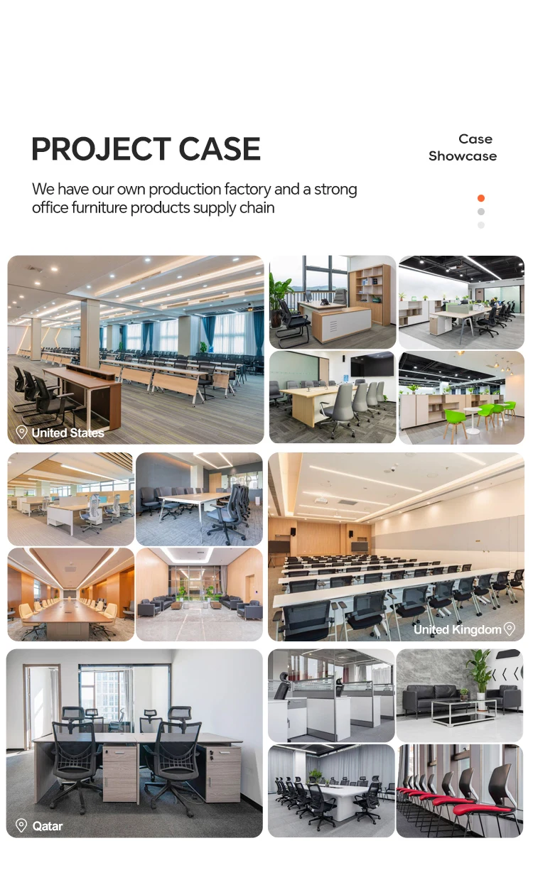 Luxury Modern L Shape Executive Office Furniture