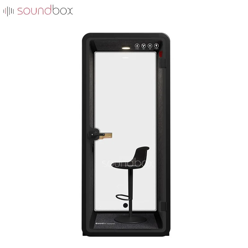 Soundbox High Quality Price Sound Proof Prefab Acoustic Office Phone Booth Acoustic Portable Office Pod Meeting