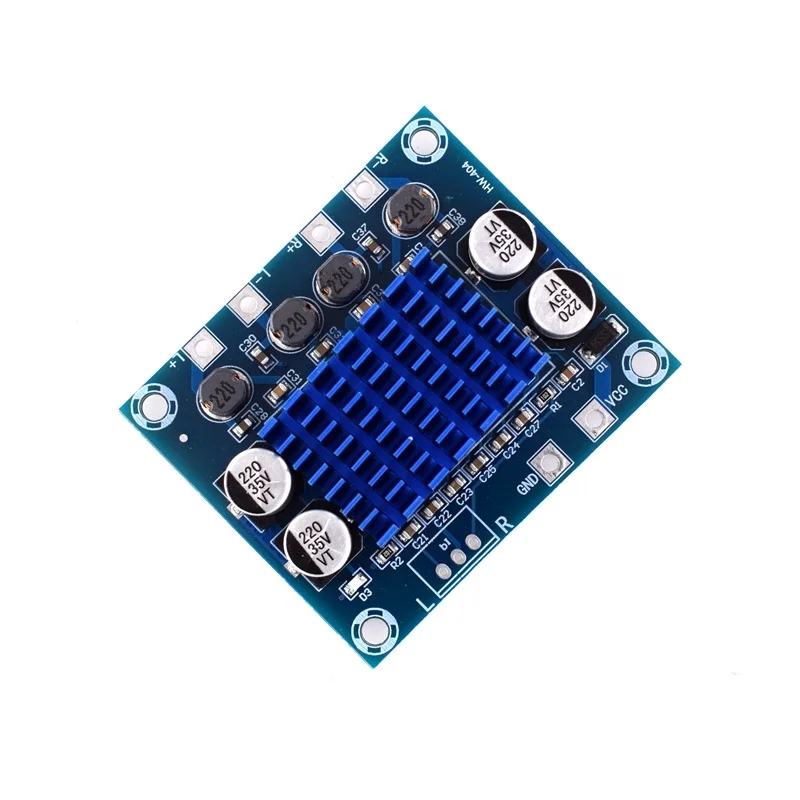 
 HW-404 HD плата цифрового аудио усилителя мощности 12V 24V mp3 модуль усилителя  