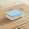 Little dwarf with a lid, creamy blue
