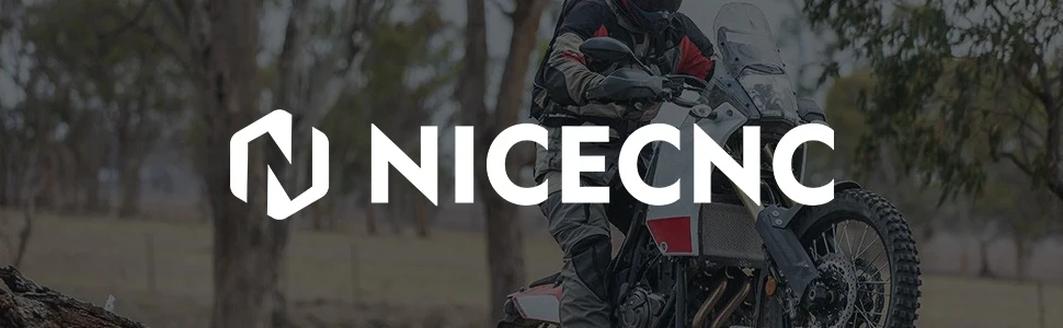 NICECNC GPS-houderklem 12 Mm – Compatible Met Yamaha Tenere 700, Super Tenere, BMW R1200/1250 GS, Aprilia Tuareg 660, Zwart Aluminium