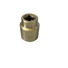 Non Sparking Tools Aluminum Bronze 3/4 Drive Socket 24mm