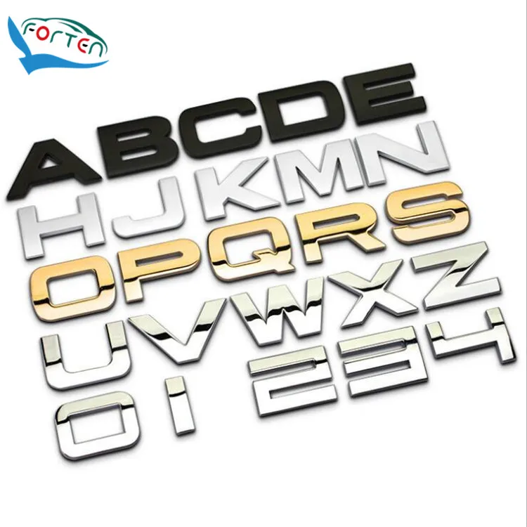 TAYDMEO 2 Pcs 3D Metall ST Line Aufkleber Autokopf Emblem Abzeichen Chrom Aufkleber für Die meisten Automodelle 