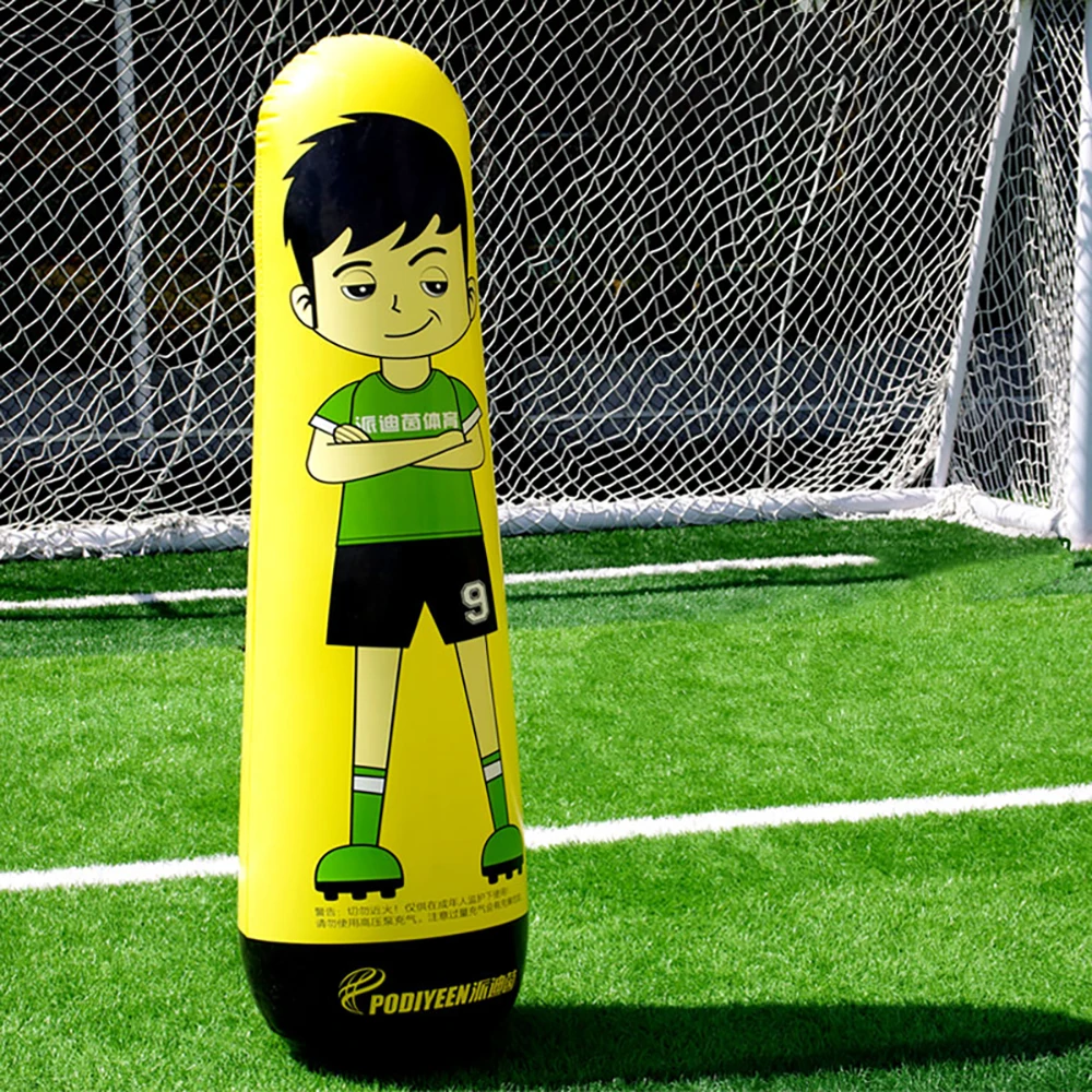 PODIYEEN Foldable Freestanding Defender Mannequin Inflatable Soccer ...