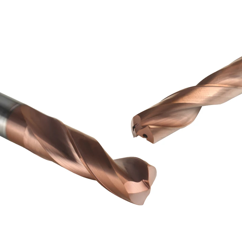 CNC Tungsten Carbide Coolant Straight Shank Twist Router Drill Bits 3D 5D Good Price Milling Cutter with OEM & ODM Supported factory
