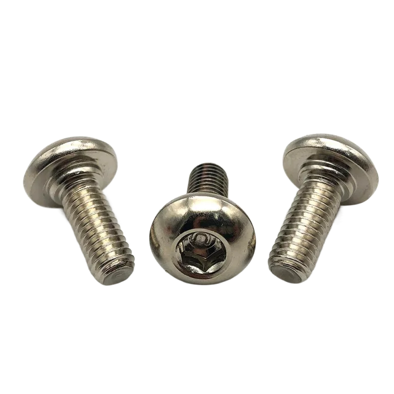 Iso7380 Allen Hex nút ổ đĩa Pan đầu hình lục giác ổ cắm bu lông bu lông ốc vít thép không gỉ 304 Allen cap bu lông m8x25