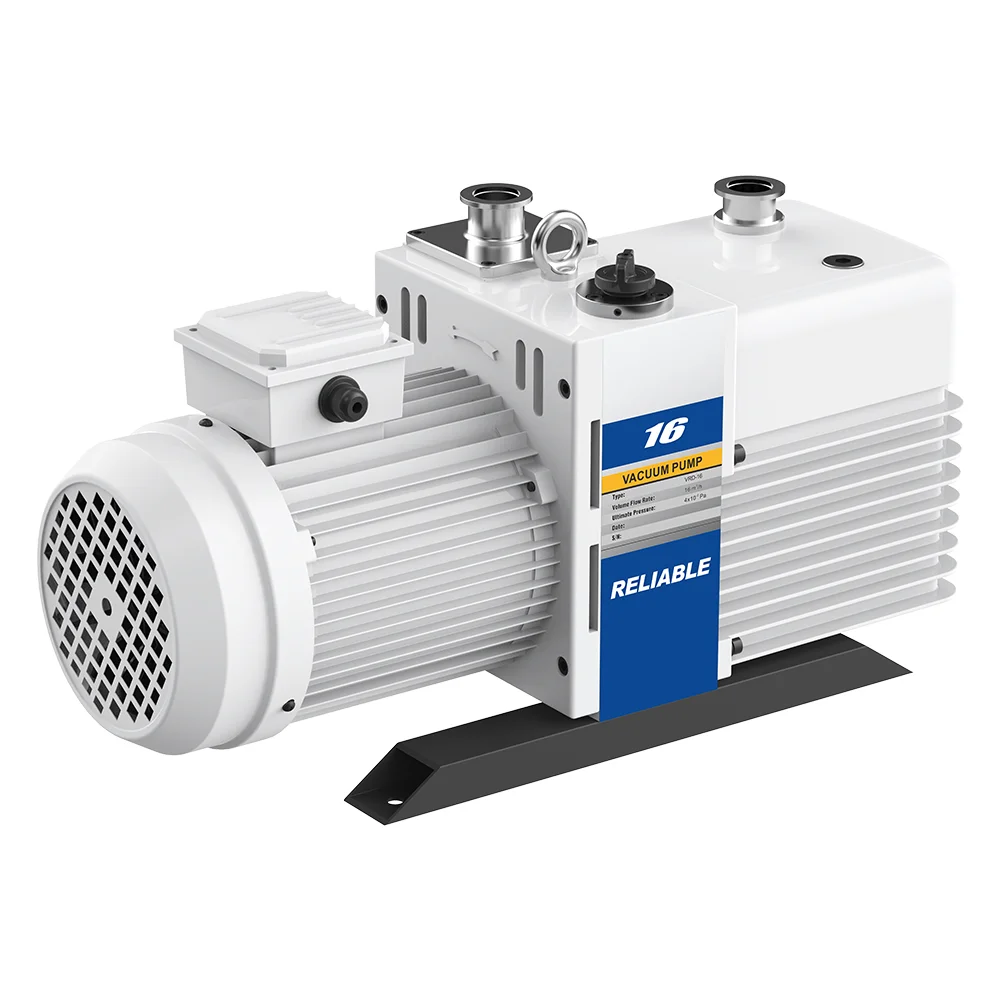Factory Direct High Vacuum Large Suction Power Bipolar Rotary Vane Vacuum Pump for Industrial Applications