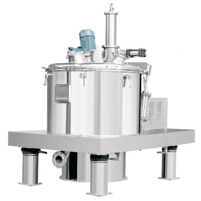 Hengrui PLD Bag-Pulling Scraper Bottom Discharge Centrifuge for Metallic Powder
