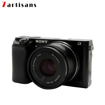 7artisans 7 artisans 50mm f1.8 Large Aperture Portrait MF Prime Lenses Fit For Canon EOS-M M50 M100/Sony E A7/Fuji FX/M4/3 mount detail image