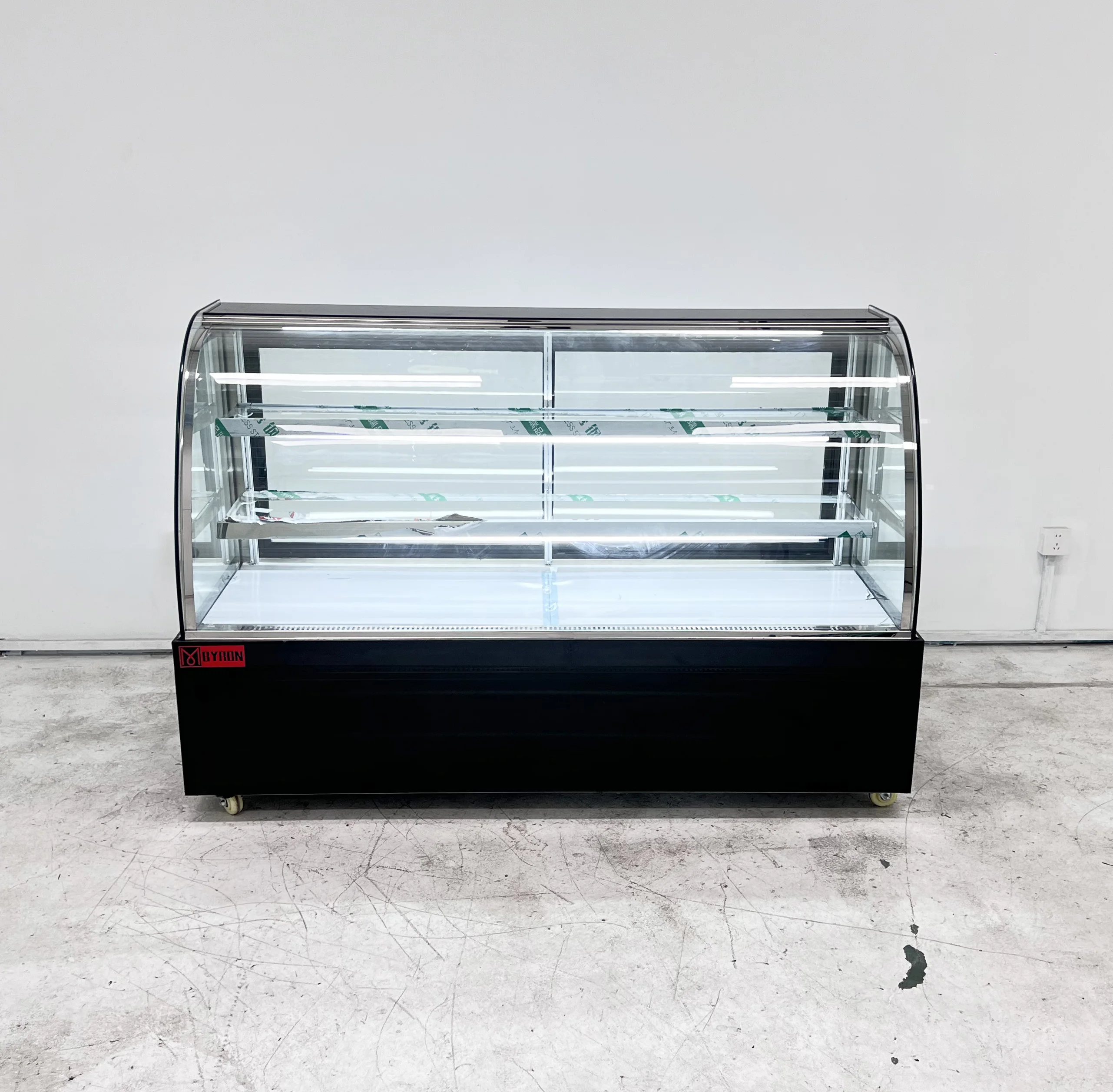 Small Refrigeratedcake Display Stand Display Refrigerator for Cake Shop Cake Round Cake Display Refrigerator