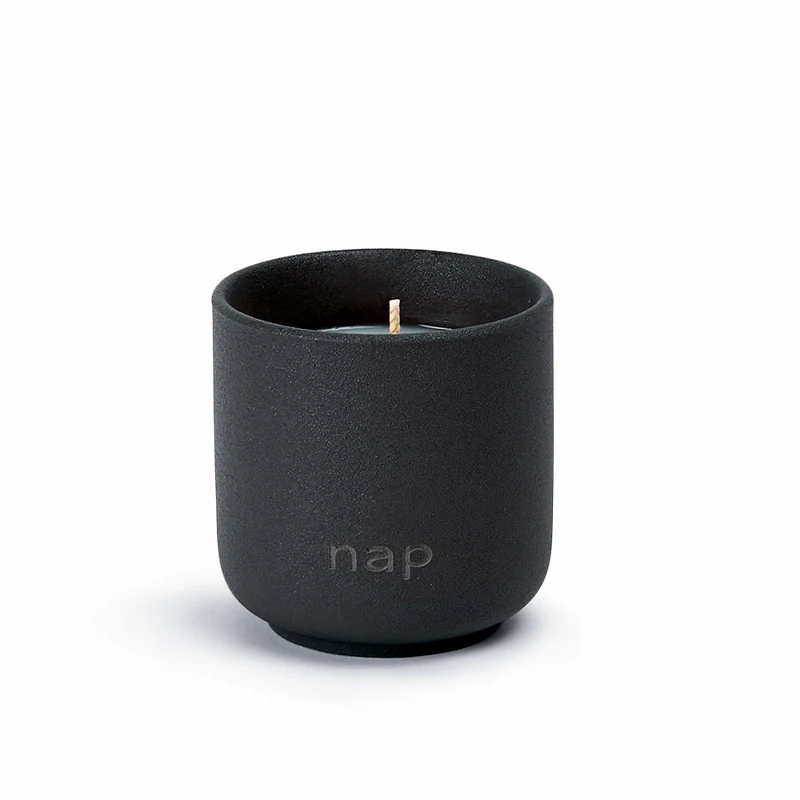 Роскошные индивидуальные фирменные контейнеры для свечей из соевого воска, ароматизированные свечи в керамической банке