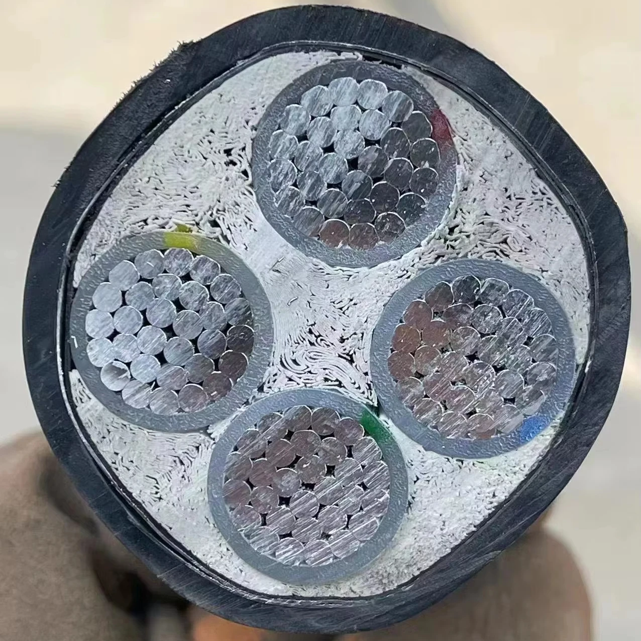 High  Voltage  8.7/15kV YJLV/yjlv22   AL/XLPE/PVC  and  Sta/Swa  armoured  Aluminium Underground multi- Core Power Cable