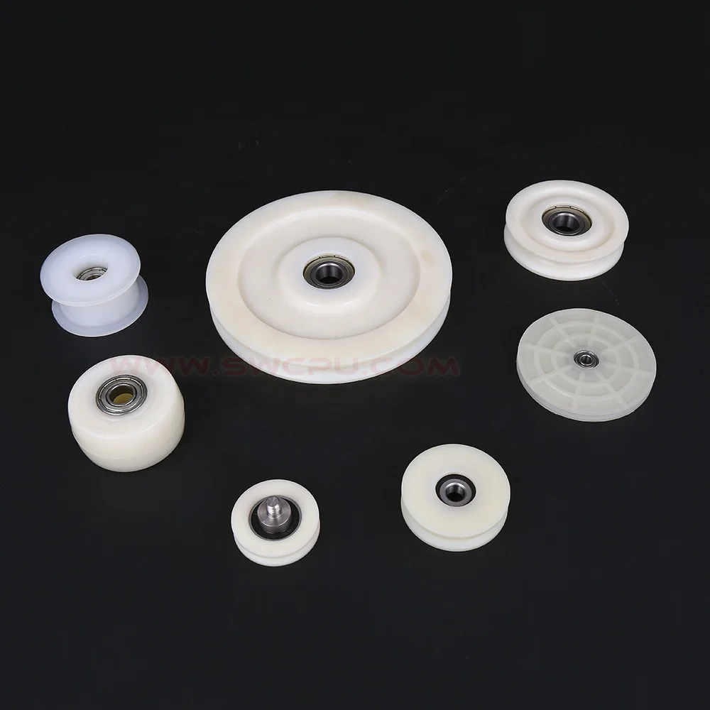 
Пластиковые производители под заказ, литьевая пресс-форма, ПТФЭ роликовые колеса для ворот 