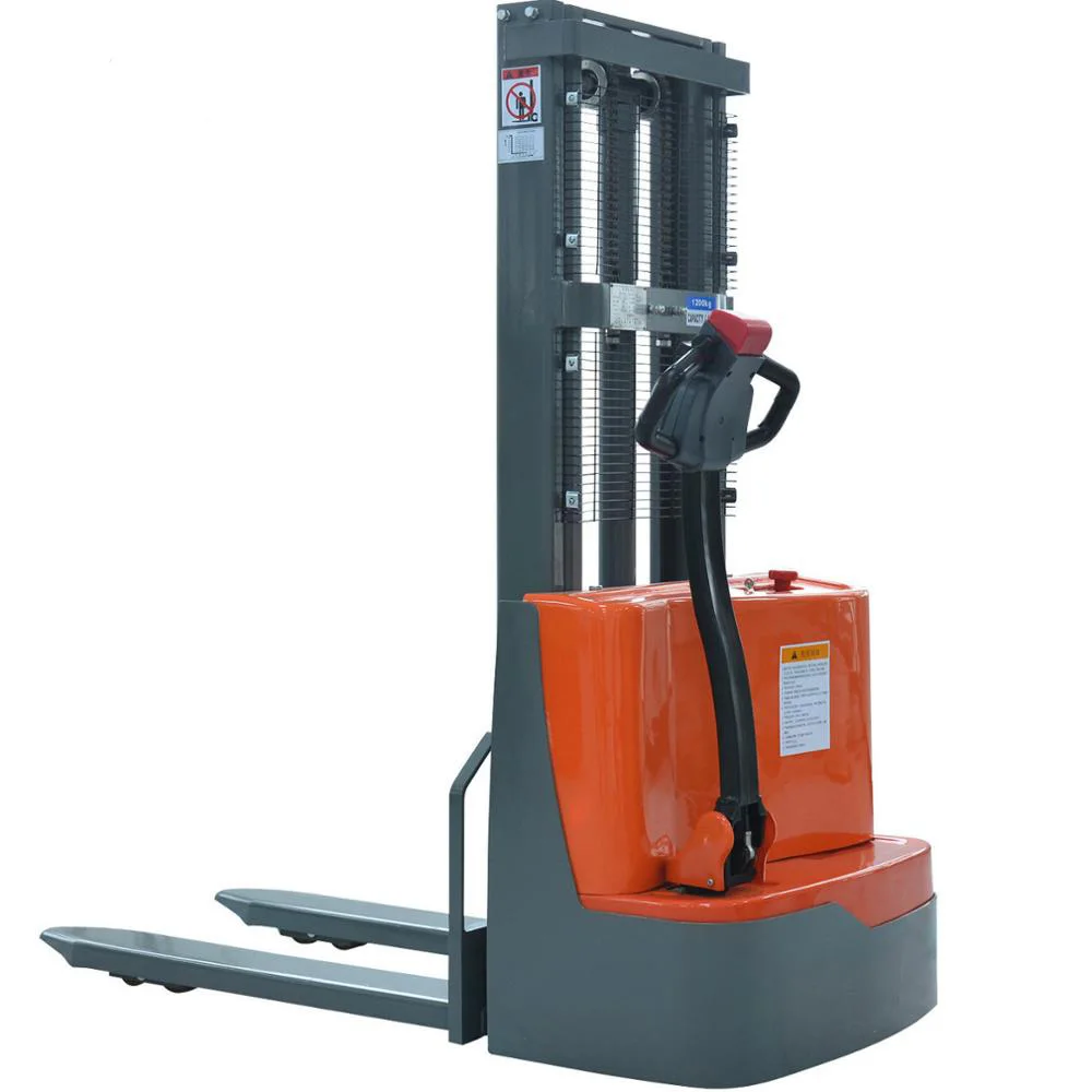 1 Ton Load Capacity 3 m Lift Height Electric Forklift Stacker Truck with CE
