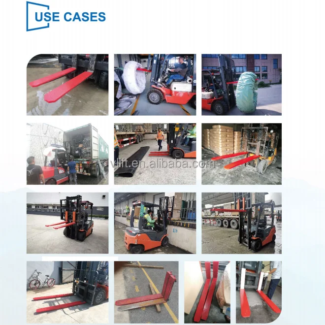 Vlift Rubber Pu Forklift Fork Cover Get The Best Protection For 116ton