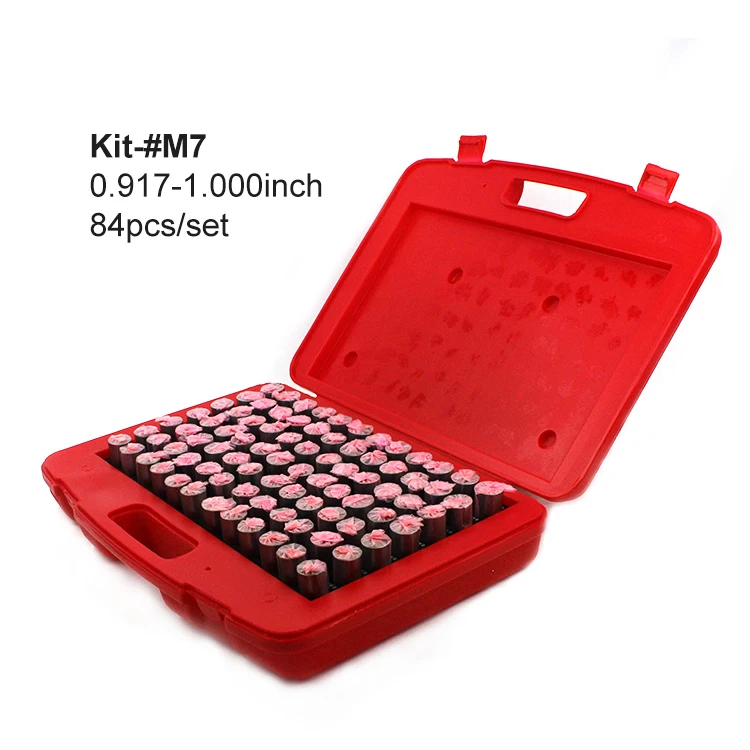 All Industrial 55114 | 84 Pezzi M7 .917-1.000 Pin Gage Set Meno (-) Acciaio .0002 - Foto 2