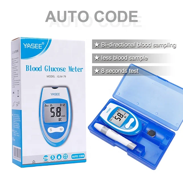 Professional Manufacturer Multi Function Easy Digital Blood Glucometer Blood Sugar Measuring Equipments