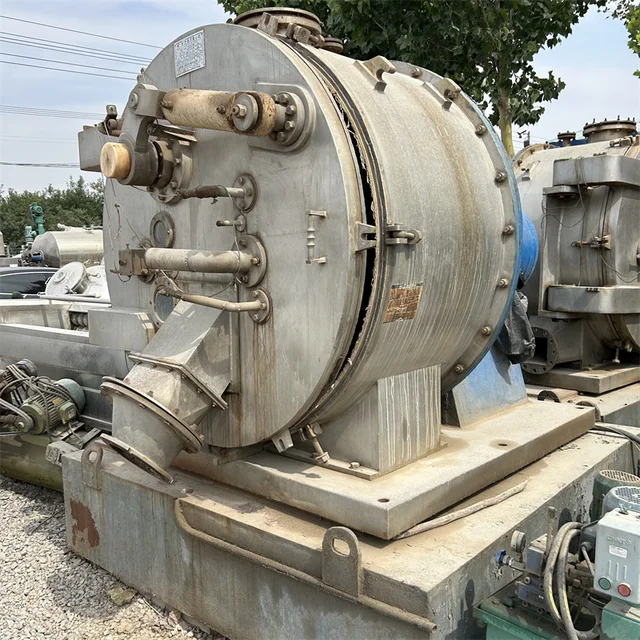 For sale: Second-hand horizontal scraper centrifuges for dairy and beverage separation equipment