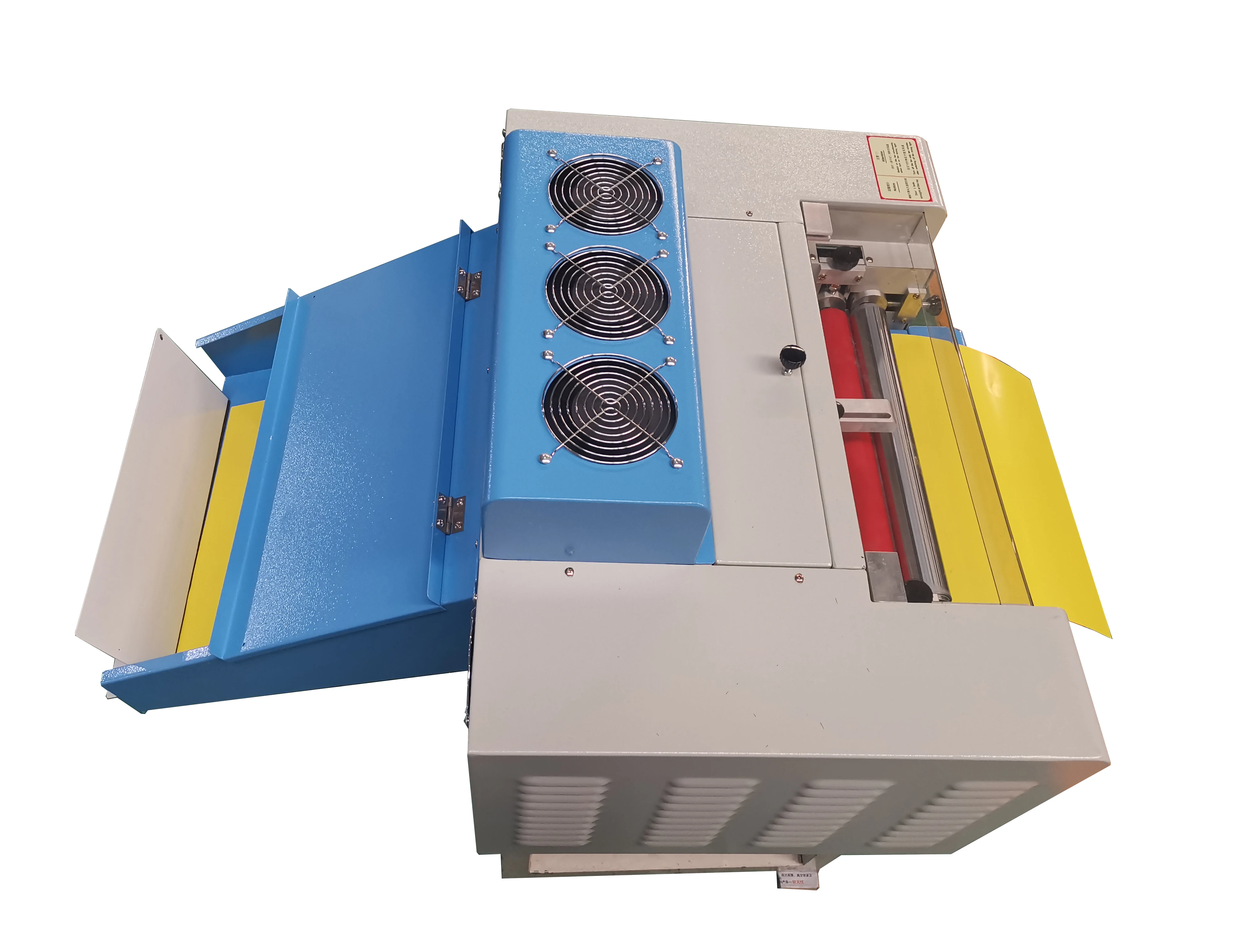 DOUBLE 100 Small Size Desktop  Paper UV Coating Machine Digital Full UV Varnish  Mini Uv Coater Table Top  Machine Desk