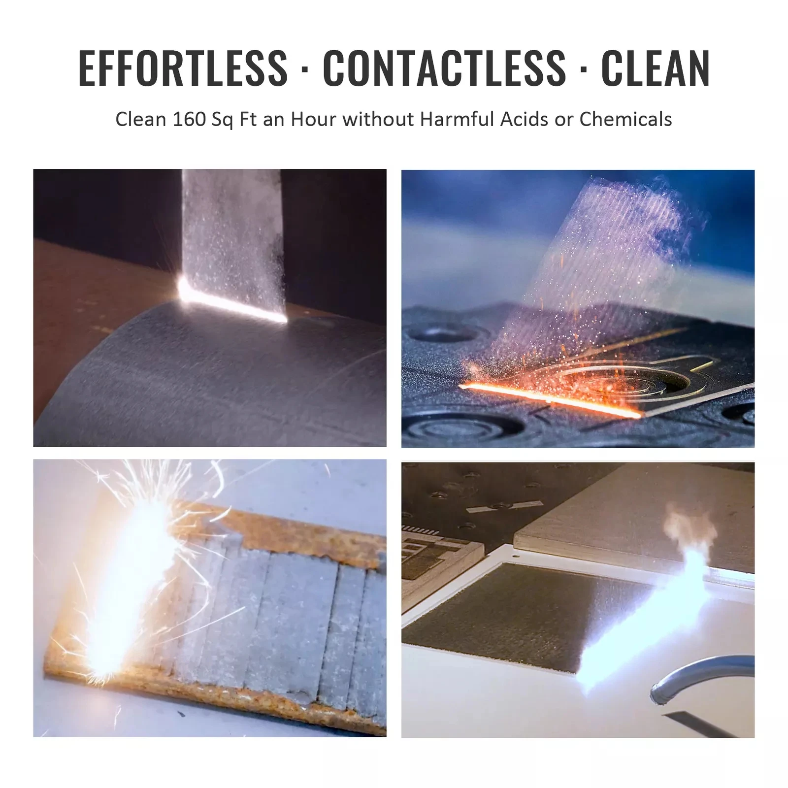 1500w 2000w 3000w Handheld Continuous Laser Cleaning Machine for Rust Paint Oil Removal Portable Laser Cleaner