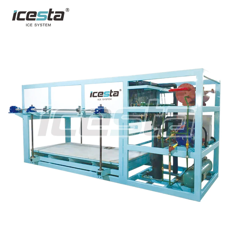 Good Price Containerized 1 3 5 Tons  Bloc De Glace Brine tank Block Ice Making Machine
