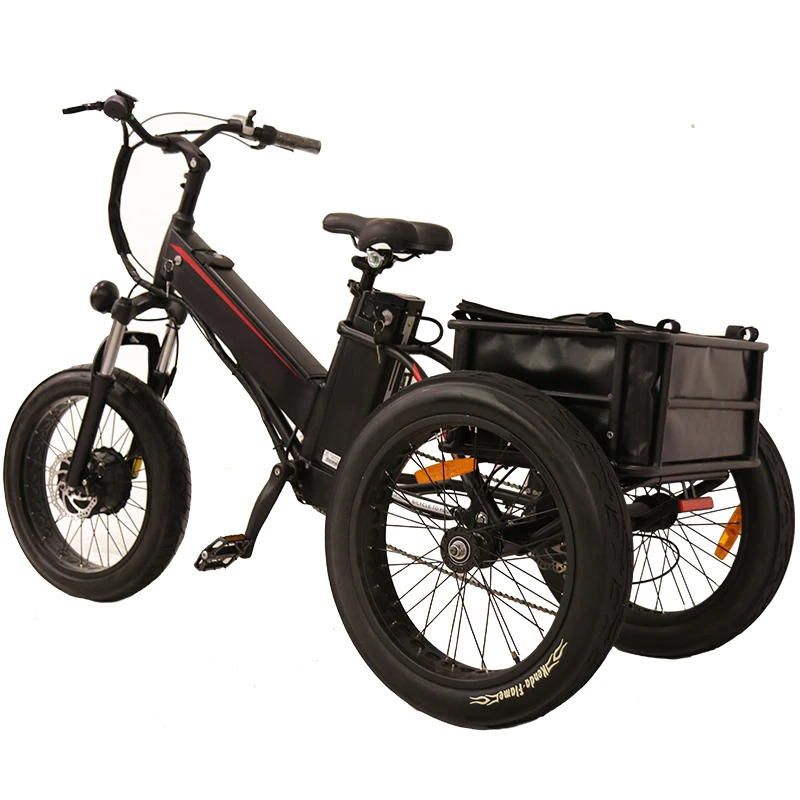 motorized three wheel bike
