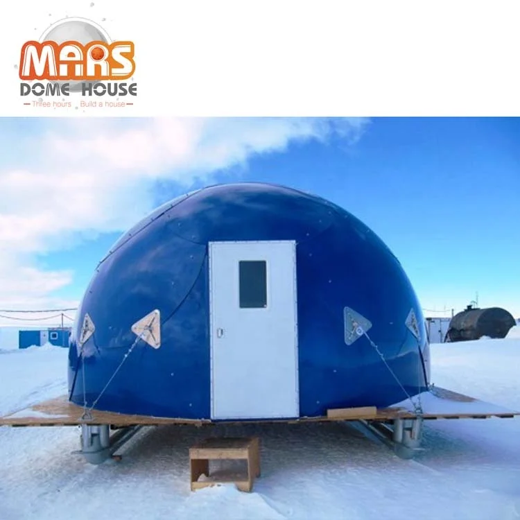 Off Grid Foldable Tiny Prefab Dome Cabin Houses for Camping Accessories