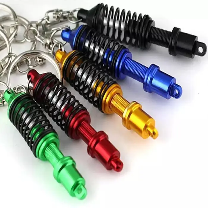 Blitz ZZ-R Coilover Damper Shock Key Chain – Genuine JDM Metal Key Holder 18646 3 thumbnail image