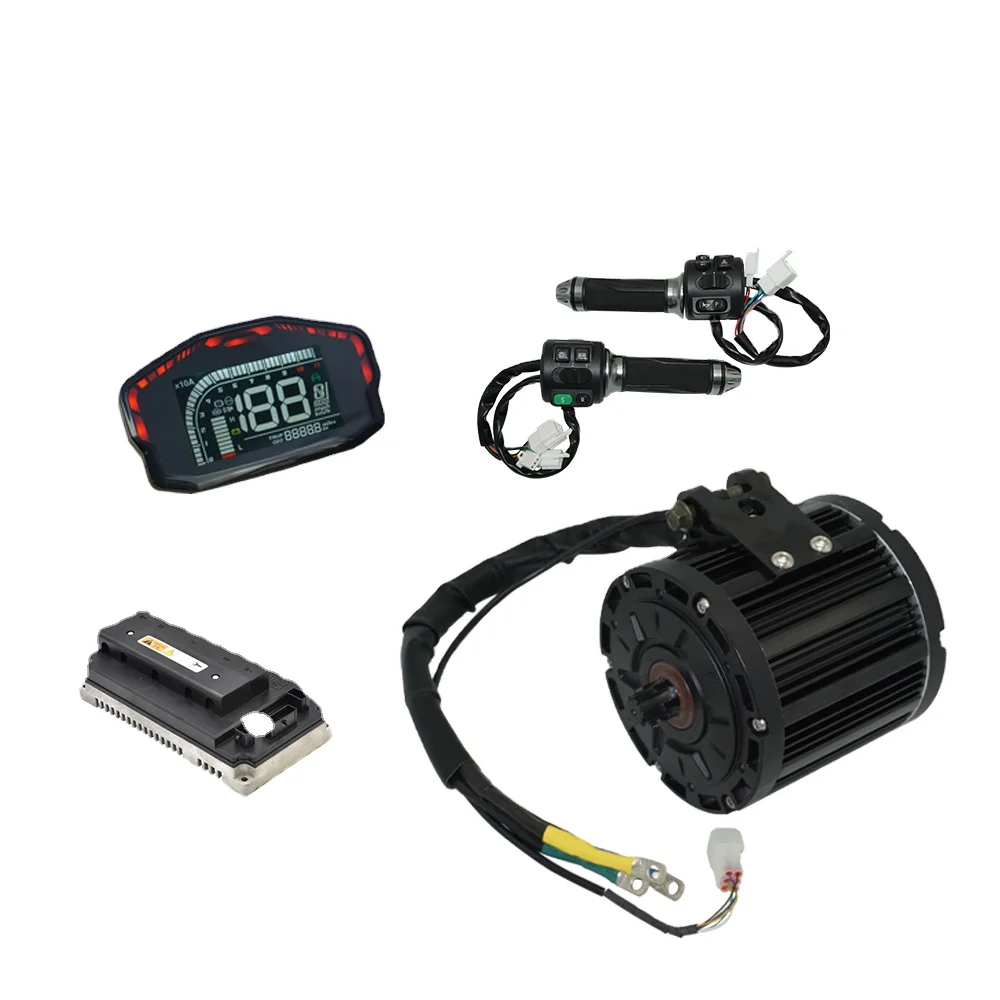 Наборы средних приводных двигателей с дисплеем контроллера Votol QS Motor 138 70H 3 кВт V1