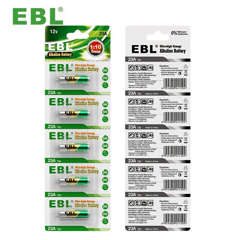 EBL Hot Sell Best 12V Alkaline Battery