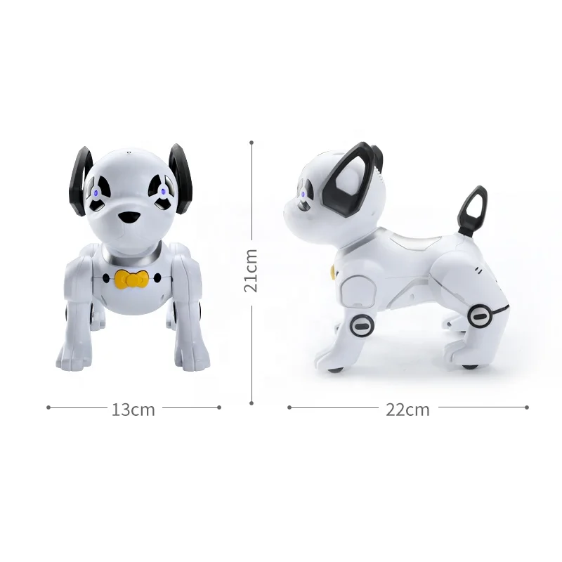 Hot Selling Remote Control Robot Dog Programmable Smart Interactive Robotic Pets RC Stunt Robot Dog Toys for Kids Gift