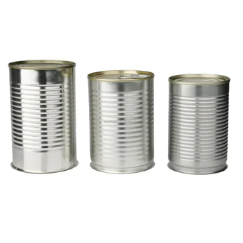 #7110 #7113 #7116 Empty Food Grade 400g 425g 500g 3-Piece Container Tin Cans Manufacturer For Fish Meat Beans  Tomato Paste
