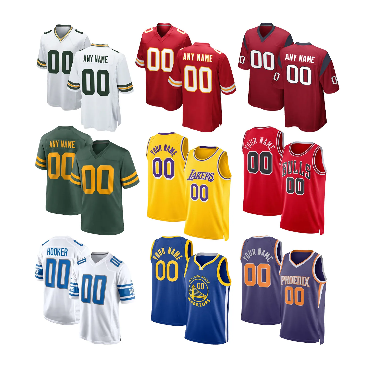 2023 Custom New Design American Football Your Name And Number Jerseys