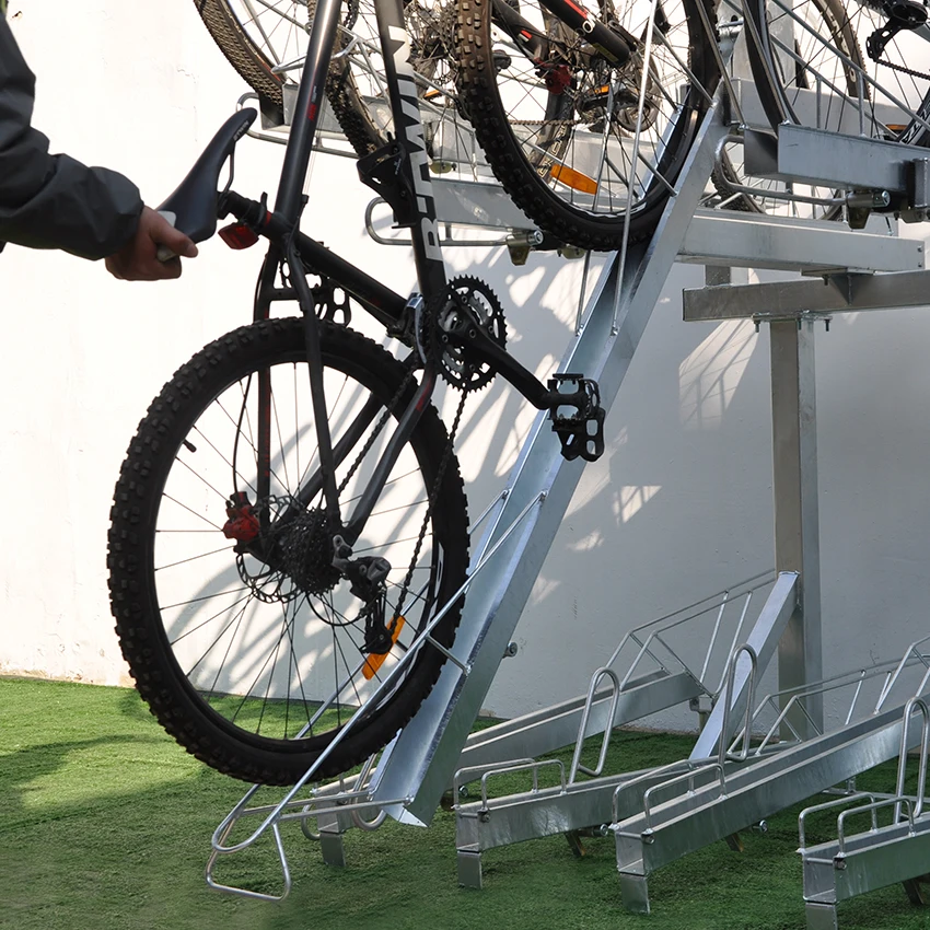 racking system tier bicycle rack
