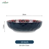 10-inch stone-patterned large bowl.