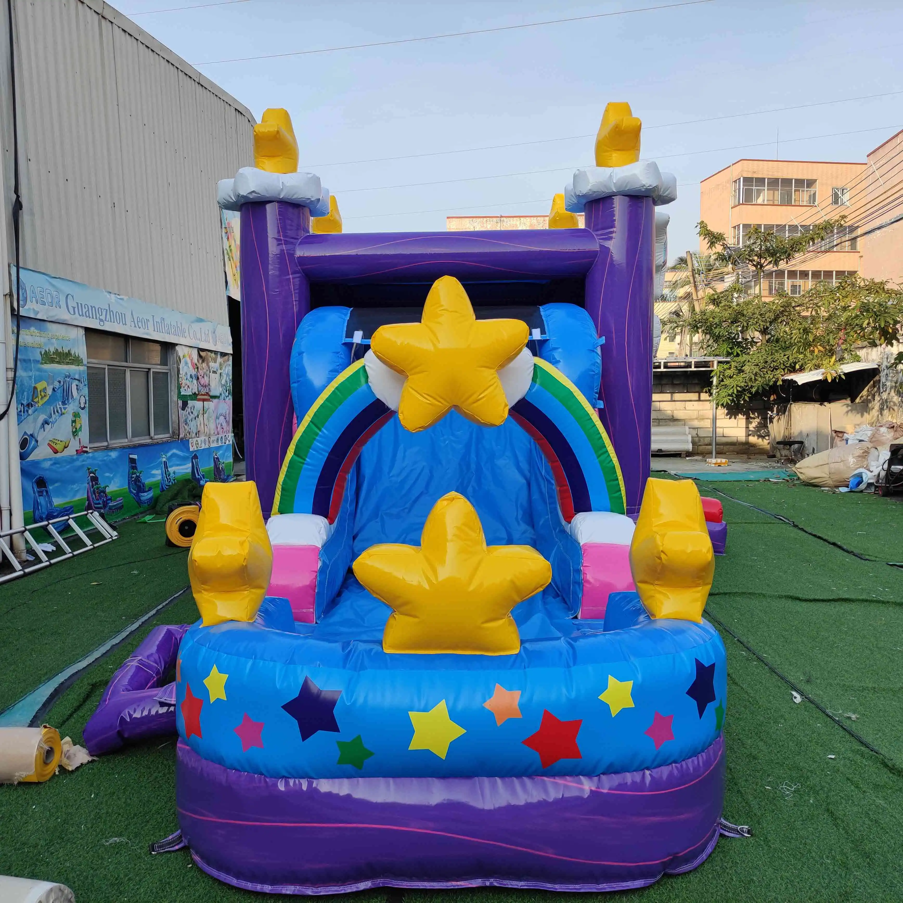 Commercial Grade High Quality Inflatable Jumping Castle Moonwalk