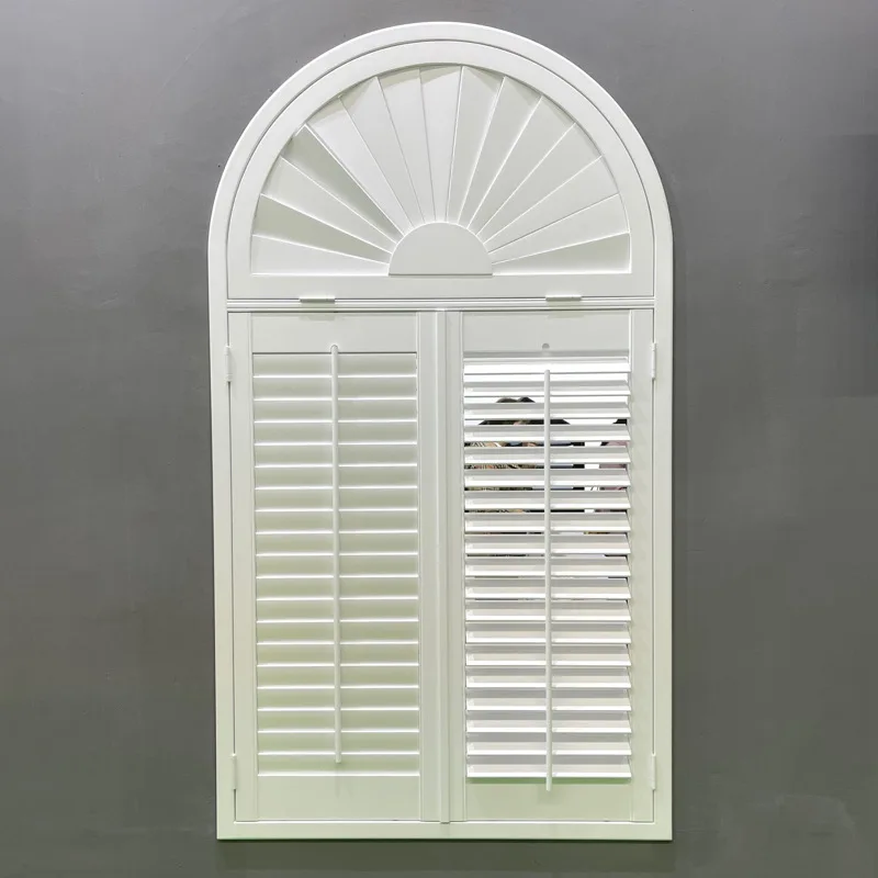 Source decorative window wooden plantation exterior shutters on m ...