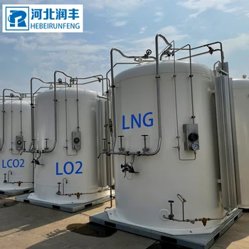 Lo2 LNG LCO2 LN2 LAr Micro Bulk Tank Mini Small Cryogenic Liquid Oxygen Nitrogen Argon Storage Gasifier Canister Microbulk Tank