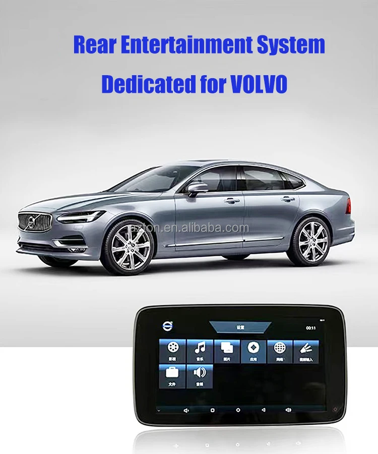 2023 android 9,0 kopfstütze video player auto monitor für volvo
