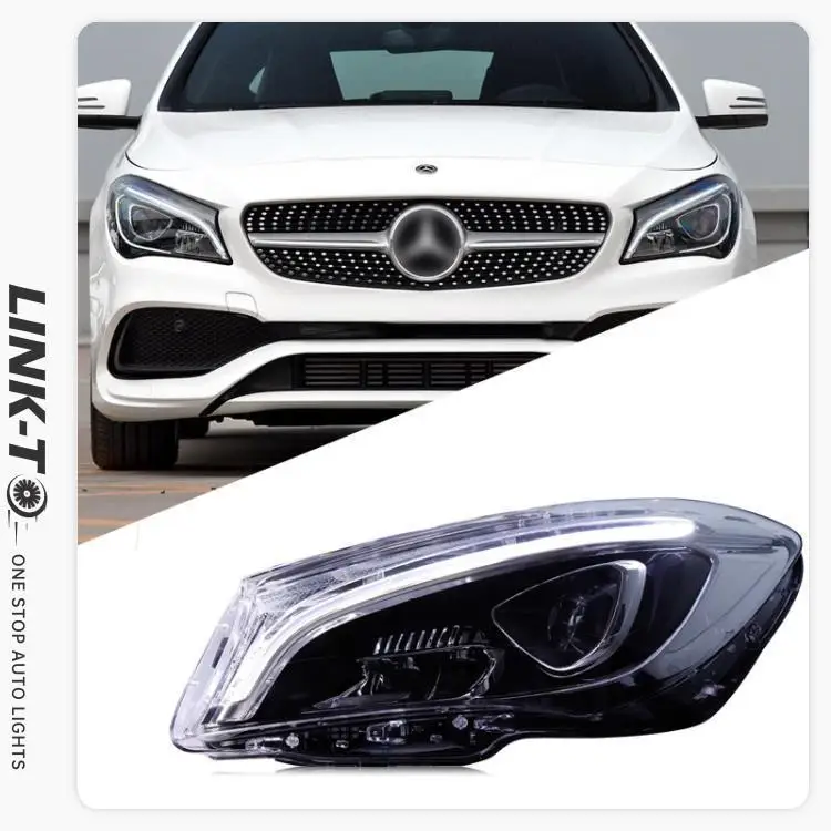 mercedes cla daytime running lights