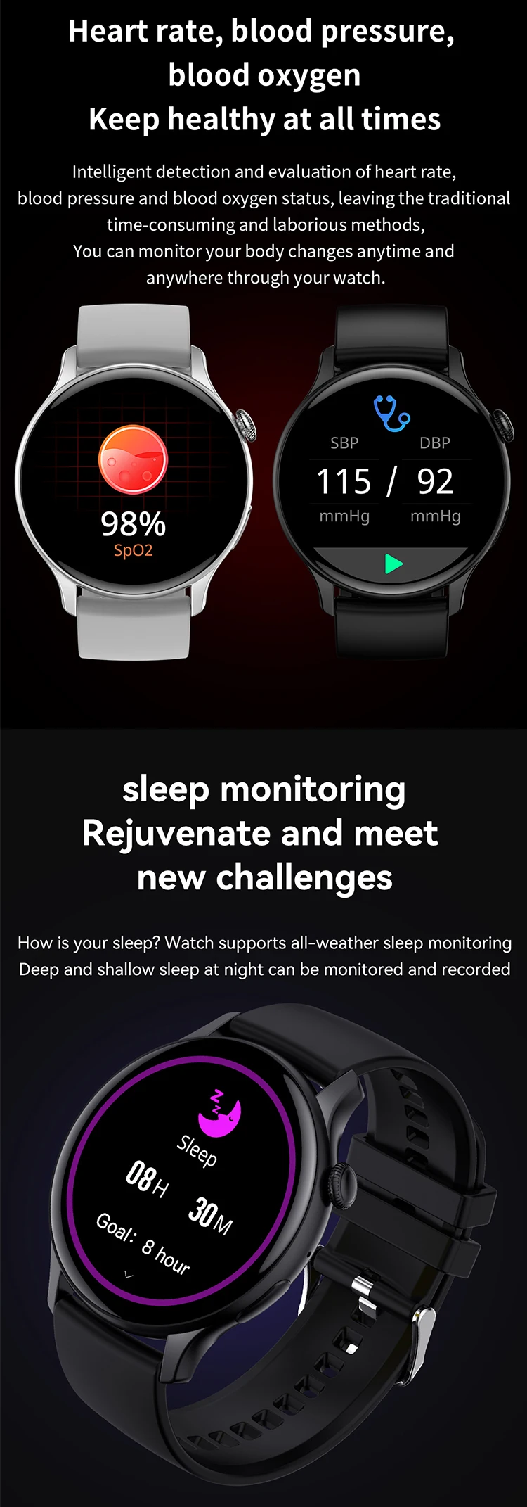 2023 AMOLED Luxury Smart Watch for Ladies - 1.43