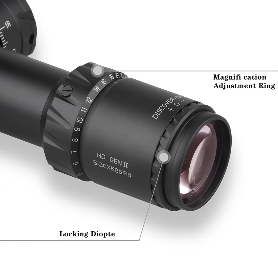 Discovery Optics HD 5-30x56sfir Hunting Scope - Tactical Precision