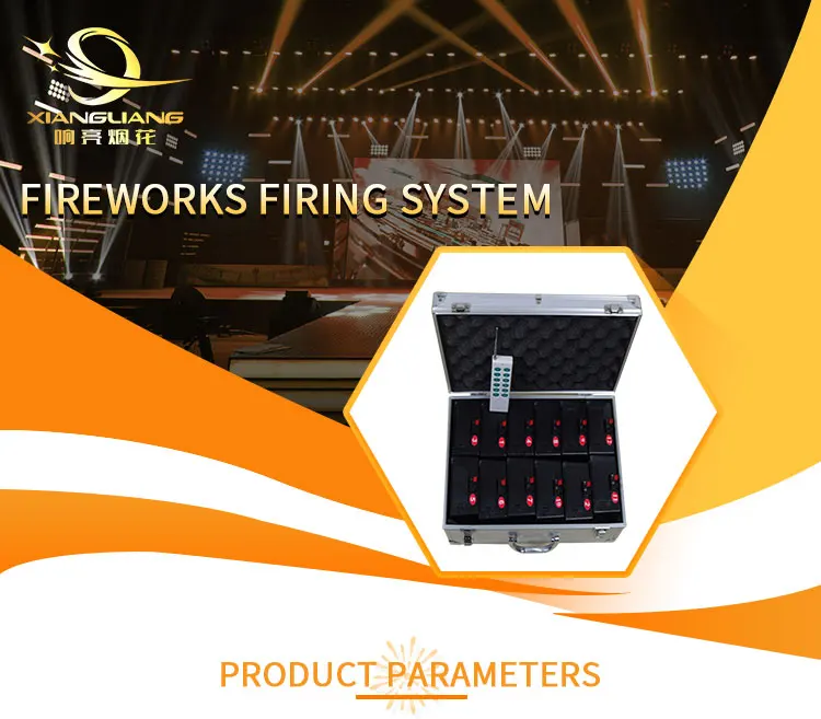 Channel Cold Pyro Electric Igniters Base Rotate Swing Wheel Wireless