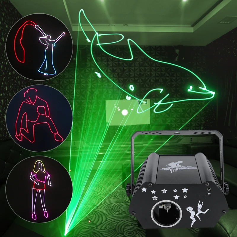 Factory Animation Lazer light Full Color Patterns beam projector effect led lights DJ Disco Party Laser lamp for Club KTV