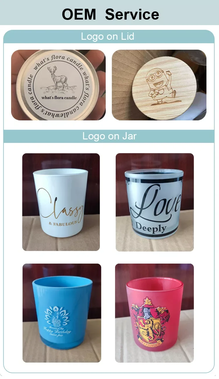 Ultralow Shipping Cost Candle Jars With Lid And Box Packaging Glass