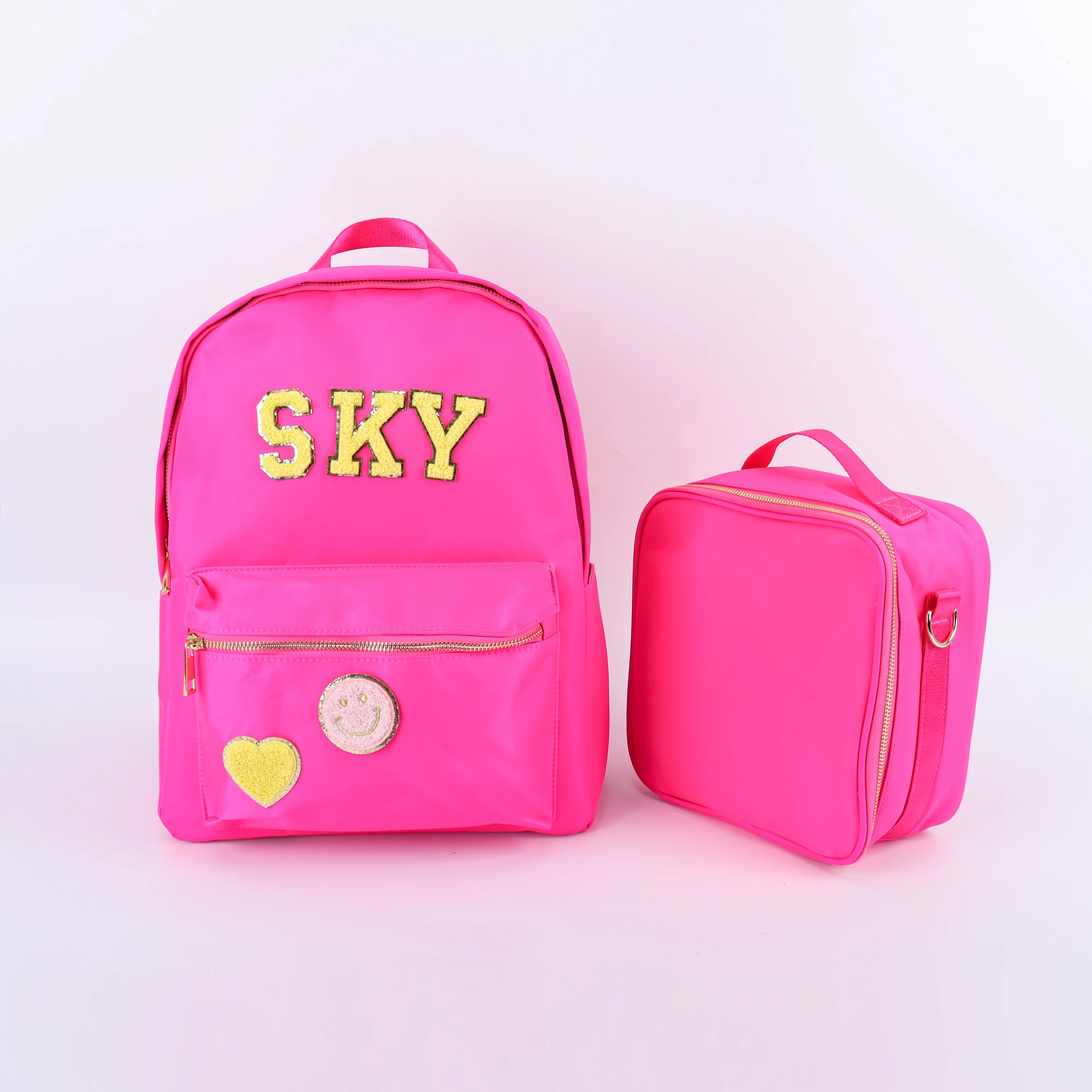 Keymay 11 Colors Custom Large Waterproof Stain Proof Backpack School Backpack Bagpack for Girls