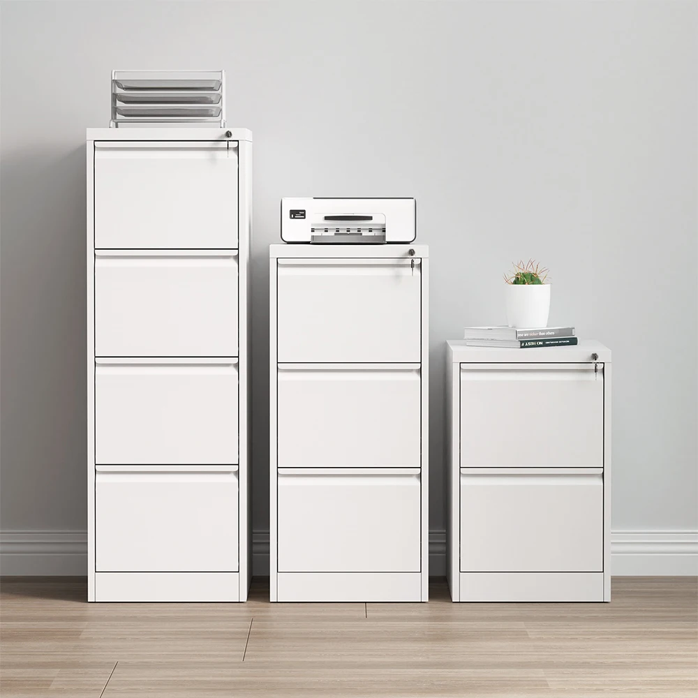 2/3/4-Tier Expandable Pull-Out Drawer Cabinet Multi-Scene Application Organizer for Filing Cabinets